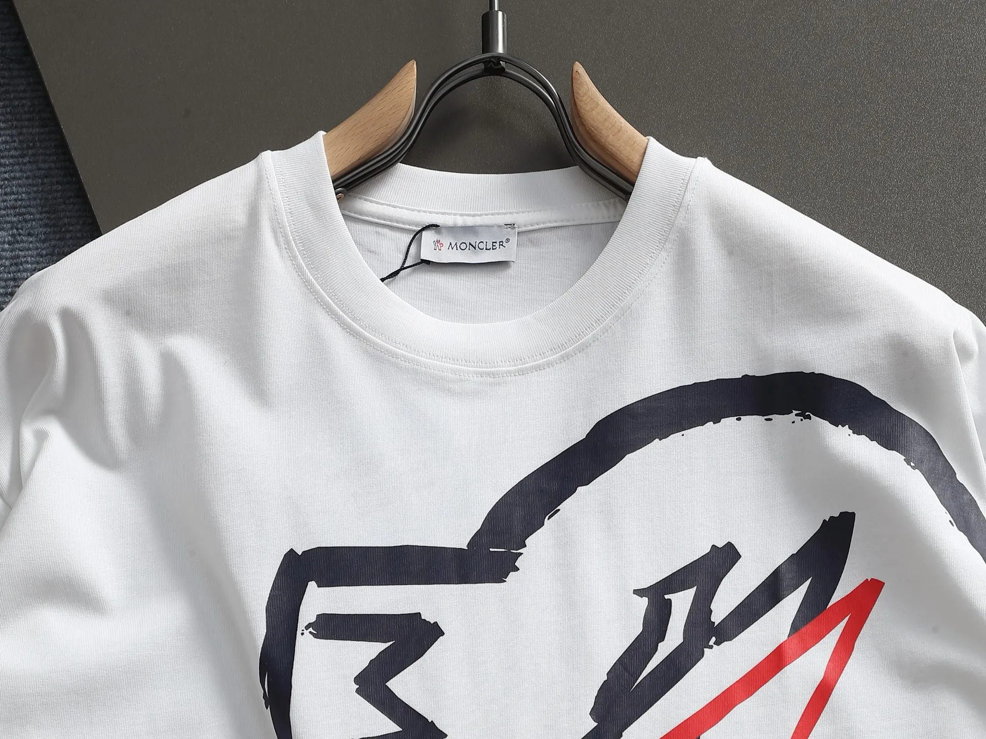 MONCLER/ 260 T 🪡 LOGO Quality Versatile Quality : Black.White. Size：XS-L